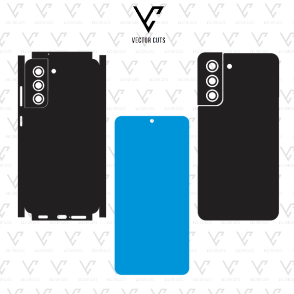 Samsung Galaxy S21 Fe mobile skin template