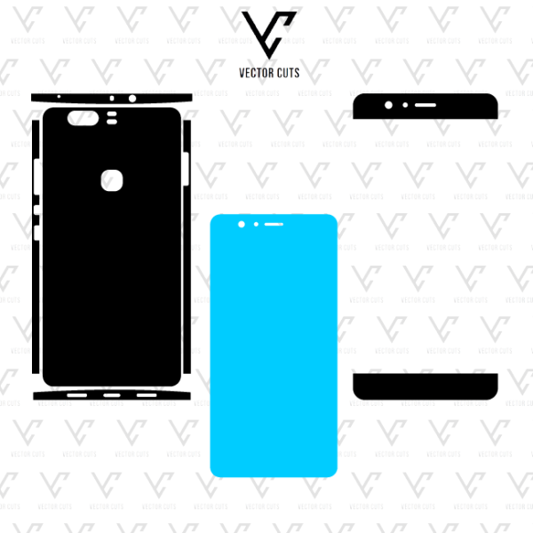 Honor v8 mobile skin template