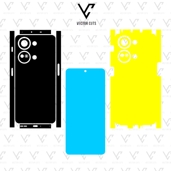 OnePlus Nord 3 5g mobile skin template