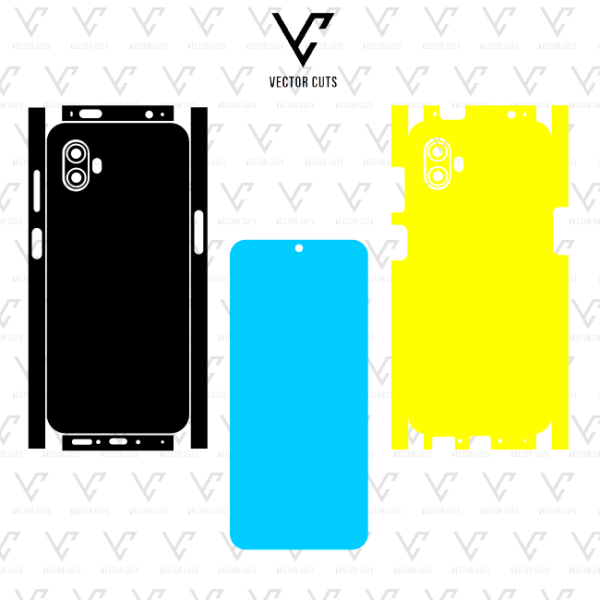 Samsung Galaxy Xcover6 Pro mobile skin template