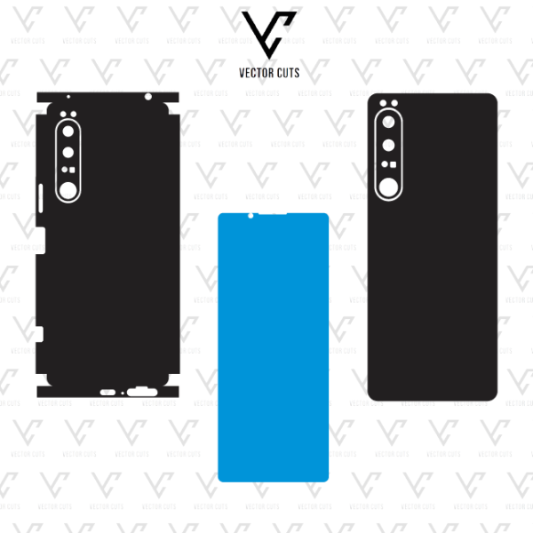 Sony Xperia 1 IV mobile skin template