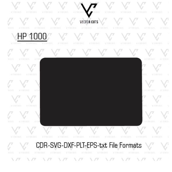 HP 1000 laptop skin template
