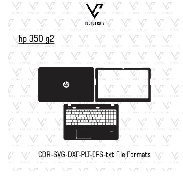 hp 350 g2 laptop skin template