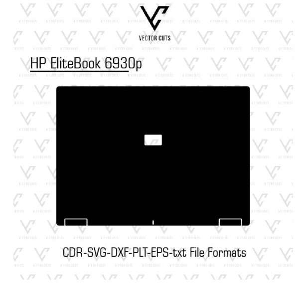 HP EliteBook 6930p laptop skin template