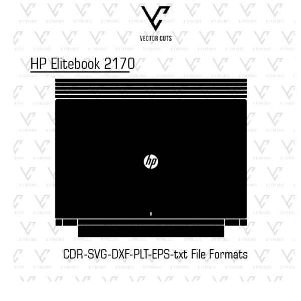HP EliteBook 2170 laptop skin template