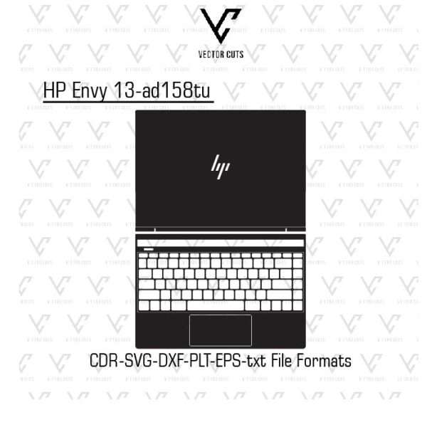 HP Envy 13-ad158tu laptop skin template