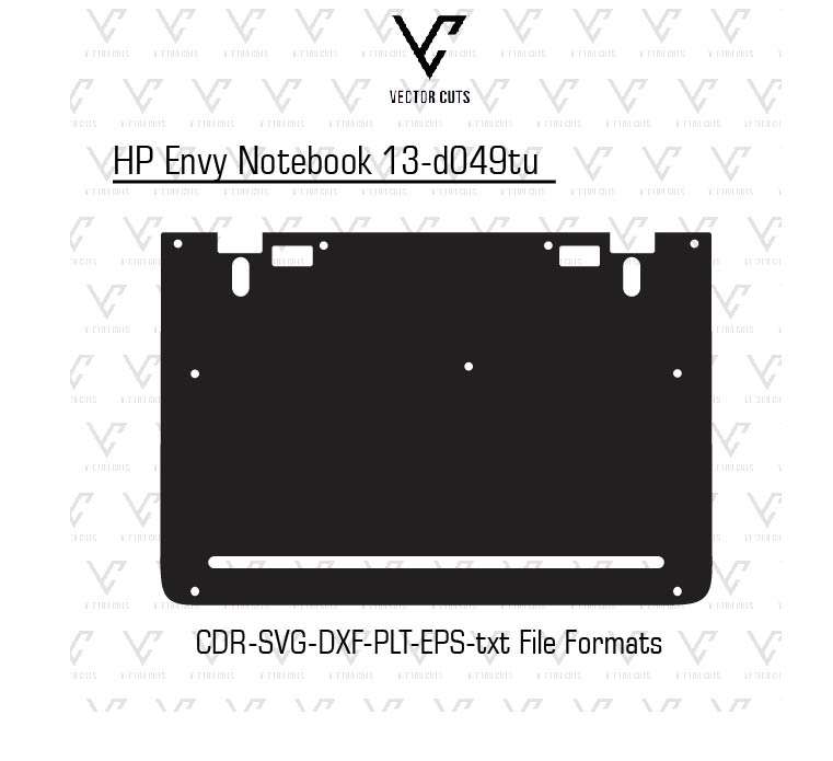 HP Envy Notebook 13-d049tu laptop skin template