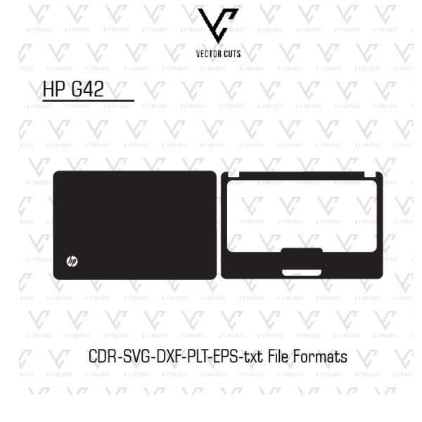 HP G42 laptop skin template