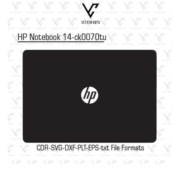 HP Notebook 14-ck0070tu laptop skin template