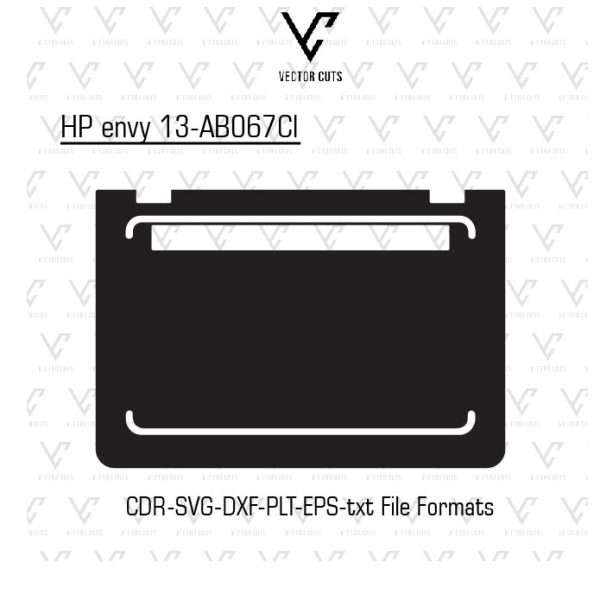 HP envy 13-AB067Cl laptop skin template