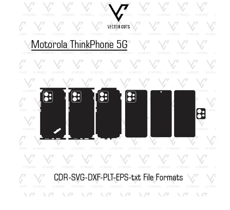 Motorola ThinkPhone 5G Mobile Skin Template