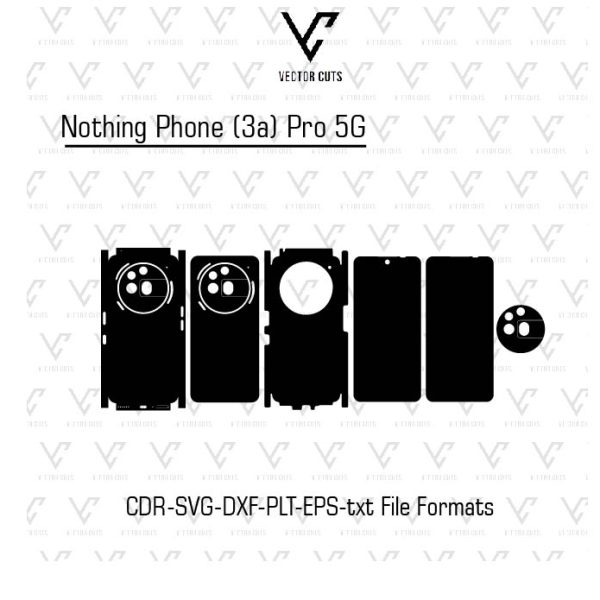 Nothing Phone (3a) Pro 5G Mobile Skin Template
