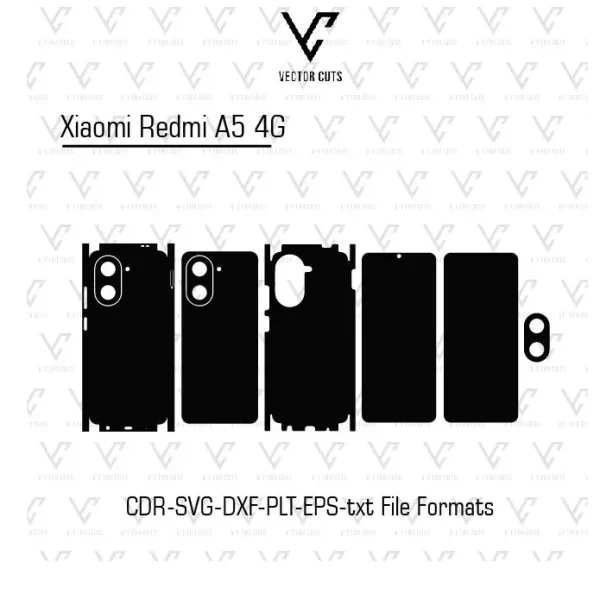 Xiaomi Redmi A5 4G Mobile Skin Template