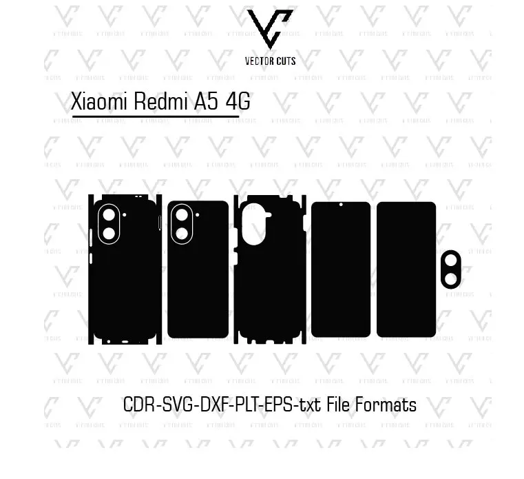 Xiaomi Redmi A5 4G Mobile Skin Template