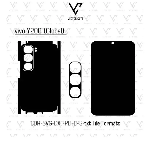 Vivo Y200 (Global) Mobile Skin Template