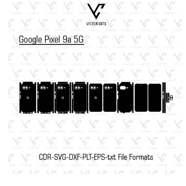 Google Pixel 9a 5G Mobile Skin Template