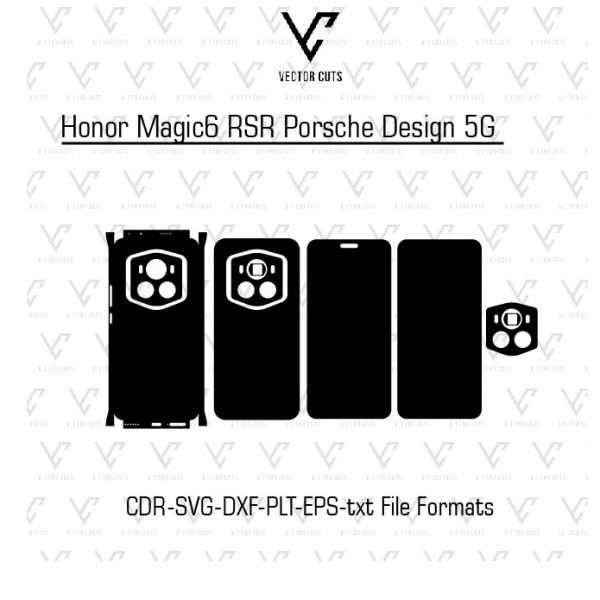 Honor Magic 6 RSR Porsche Design 5G Mobile Skin Template