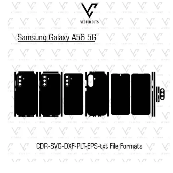 Samsung Galaxy A56 5G Mobile Skin Template