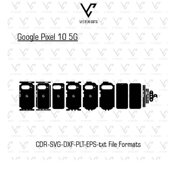 Google Pixel 10 5G Mobile Skin Template