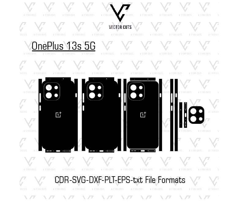 OnePlus 13s 5G Mobile Skin Template