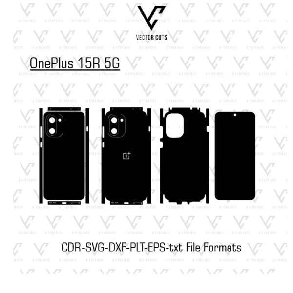 OnePlus 15R 5G Mobile Skin Template