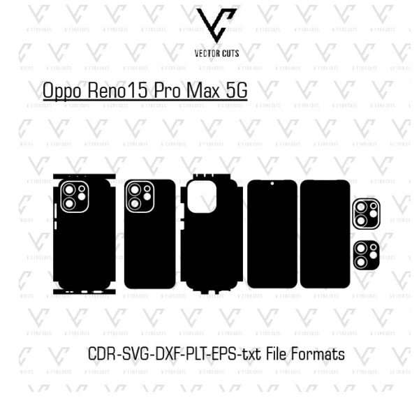 Oppo Reno15 Pro Max 5G Mobile Skin Template