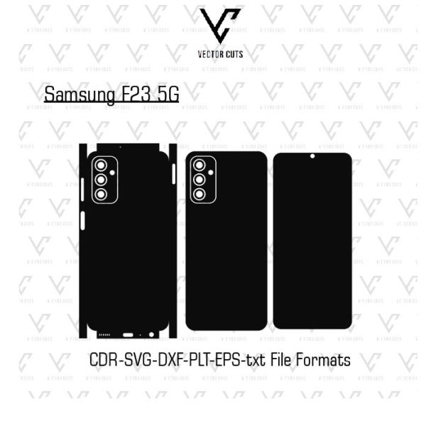 Samsung F23 5G Mobile Skin Template