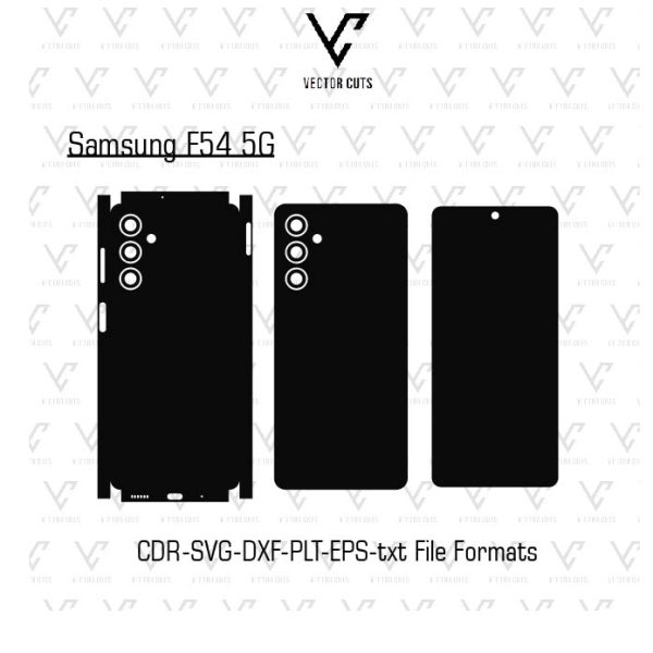 Samsung F54 5G Mobile Skin Template