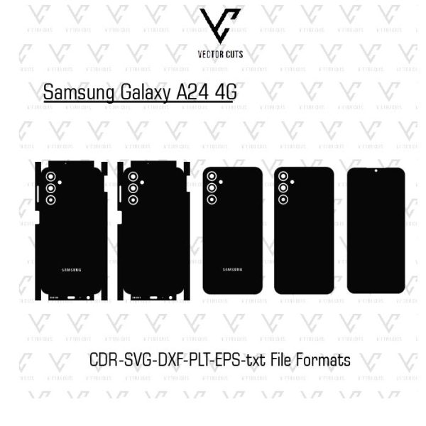 Samsung Galaxy A24 4G Mobile Skin Template