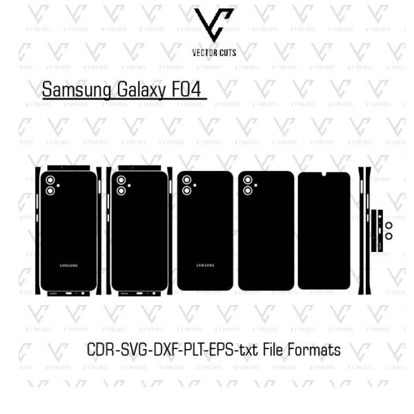 Samsung Galaxy F04 Mobile Skin Template