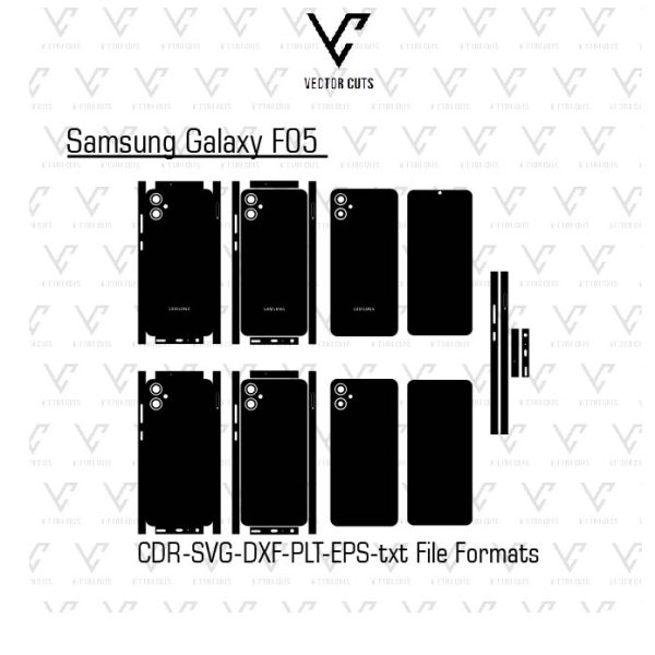 Samsung Galaxy F05 Mobile Skin Template