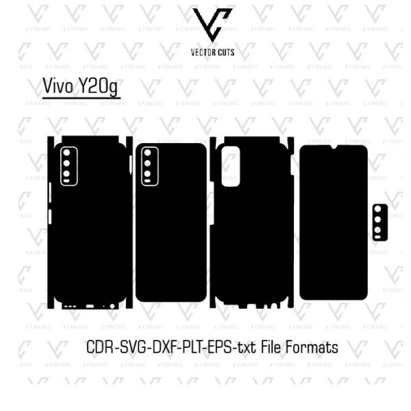 Vivo Y20g Mobile Skin Template