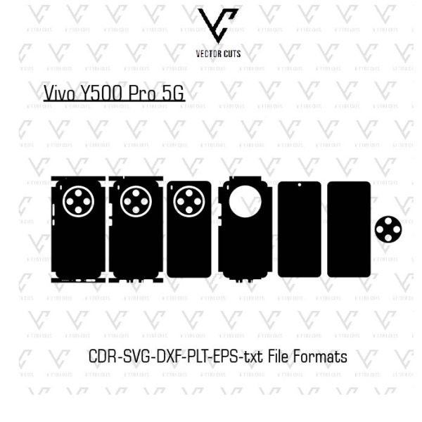 Vivo Y500 Pro 5G Mobile Skin Template