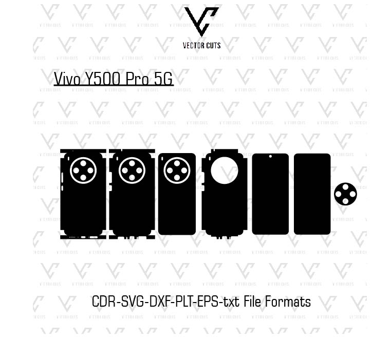 Vivo Y500 Pro 5G Mobile Skin Template