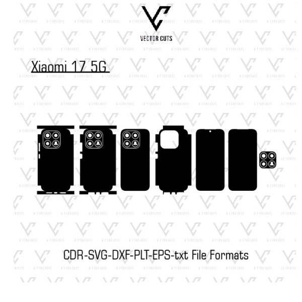 Xiaomi 17 5G Mobile Skin Template