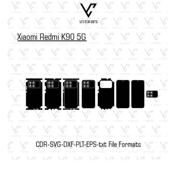 Xiaomi Redmi K90 5G Mobile Skin Template