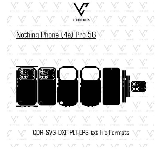 Nothing Phone (4a) Pro 5G Mobile Skin Template