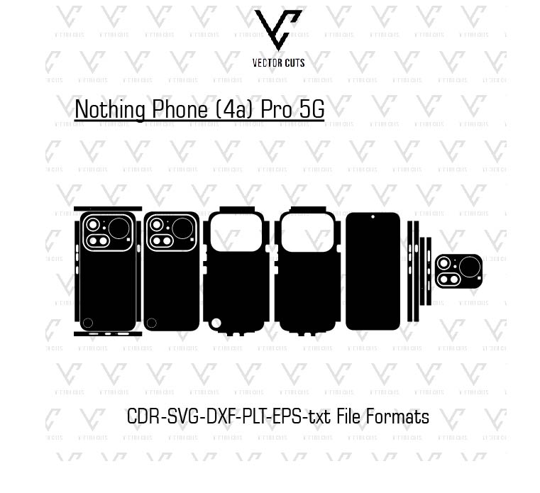 Nothing Phone (4a) Pro 5G Mobile Skin Template