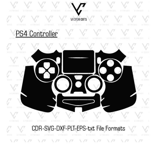 ps4 controller ps4 controller Vinyl Skin Template Vector