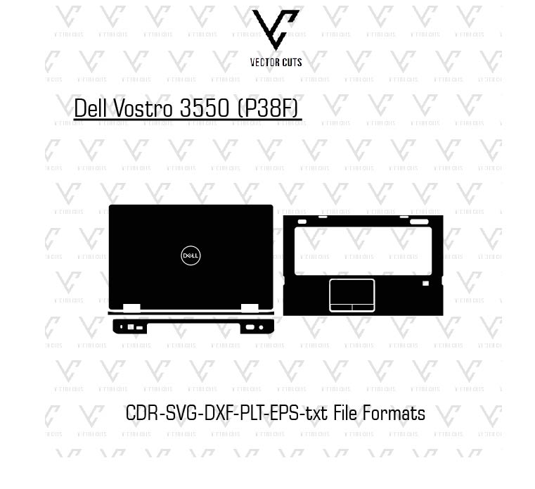 Dell Vostro 3550 (P38F) Laptop Skin Template