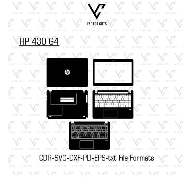 HP 430 G4 Laptop Skin Template