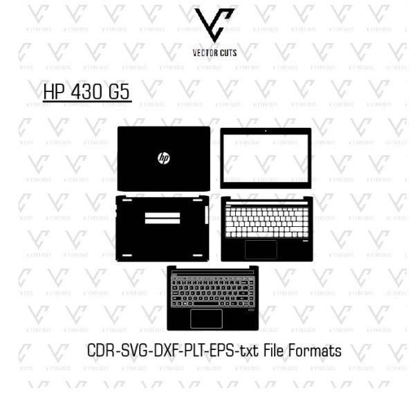 HP 430 G5 Laptop Skin Template