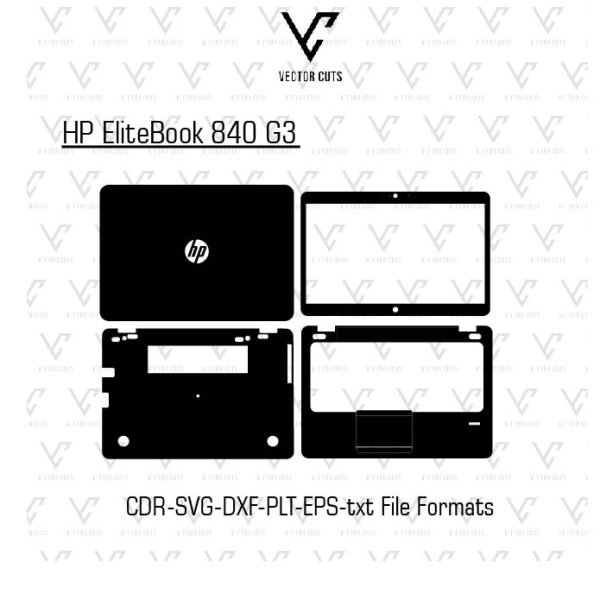 HP EliteBook 840 G3 Laptop Skin Template