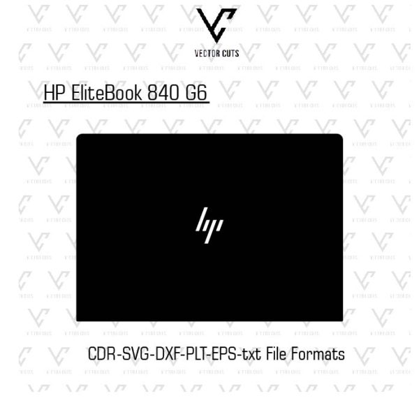 HP EliteBook 840 G6 Laptop Skin Template