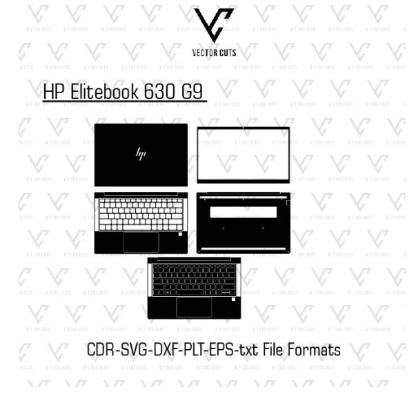 HP Elitebook 630 G9 Laptop Skin Template