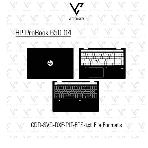 HP ProBook 650 G4 Laptop Skin Template