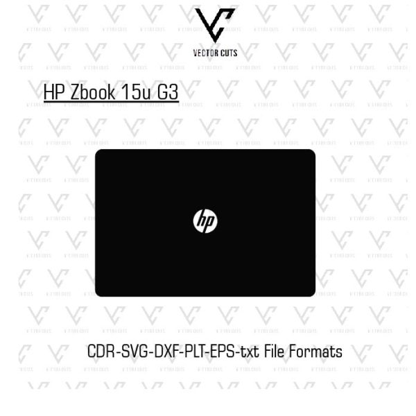 HP Zbook 15u G3 Laptop Skin Template