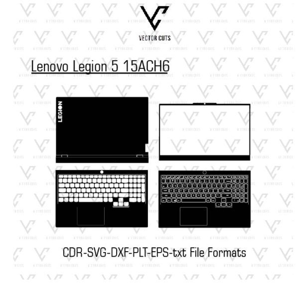 Lenovo Legion 5 15ACH6 Laptop Skin Template