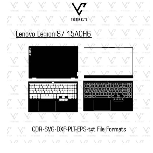 Lenovo Legion S7 15ACH6 Laptop Skin Template