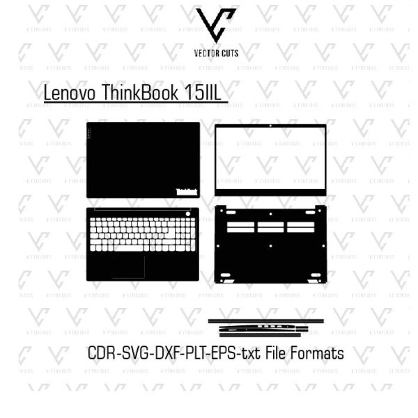 Lenovo ThinkBook 15IIL Laptop Skin Template